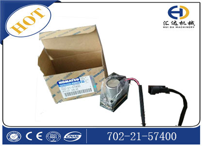 小松原裝雙孔泵電磁閥702-21-57400純正原裝好貨 小松原裝雙孔泵電磁閥702-21-57400純正原裝好貨